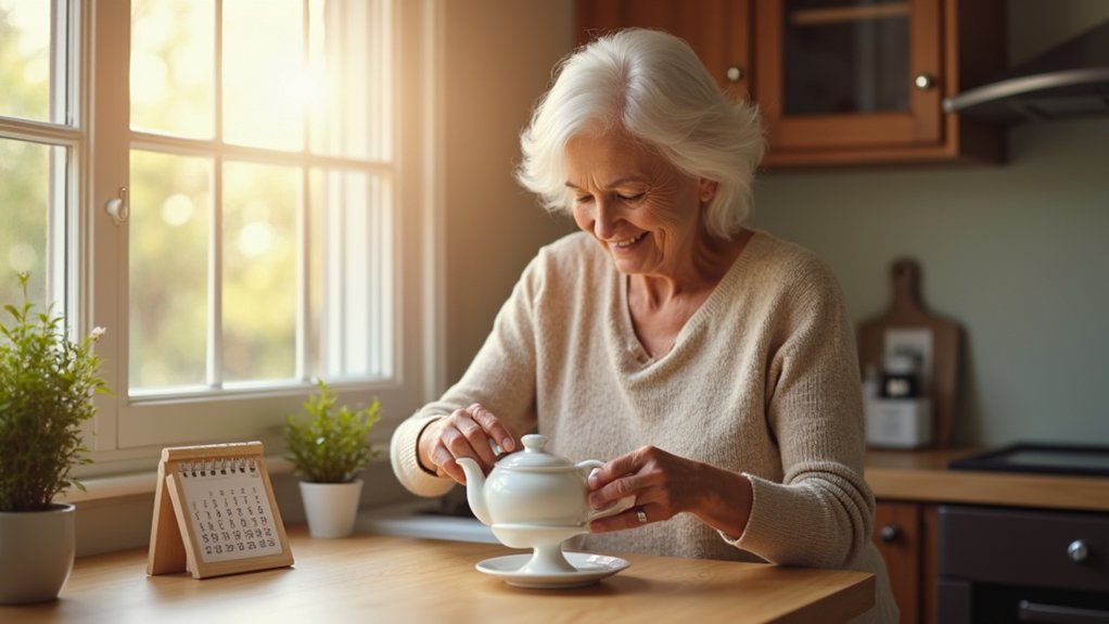 daily structure enhances independence
