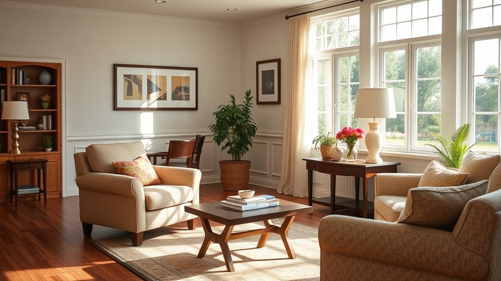 comfortable accessible living spaces