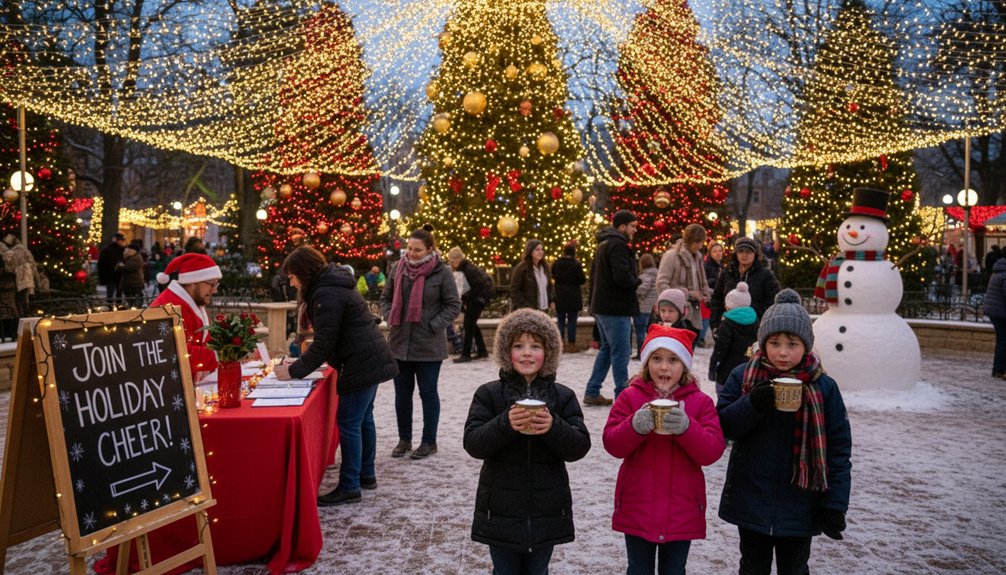 register for festive events