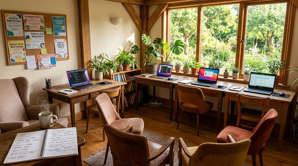 empowering seniors digital skills